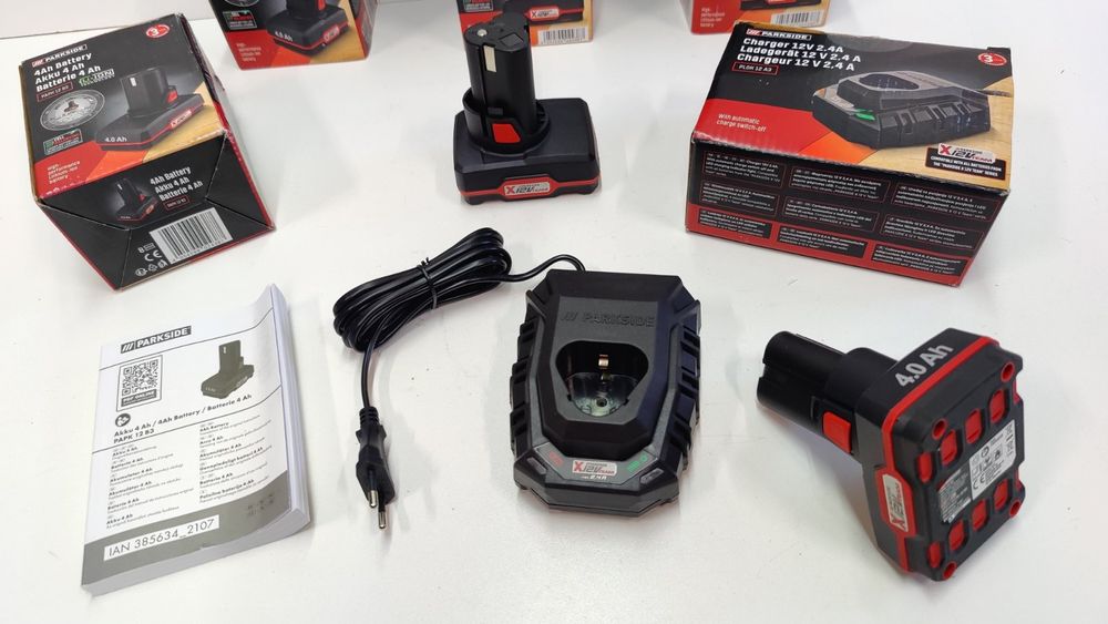 НОВ ОРИГИНАЛ аккумулятор Parkside PAPK 20 B3/12В/4А/батарея/акумулятор