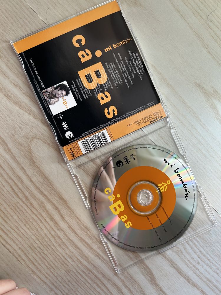 Mi Bombón: Cábas, CD Single