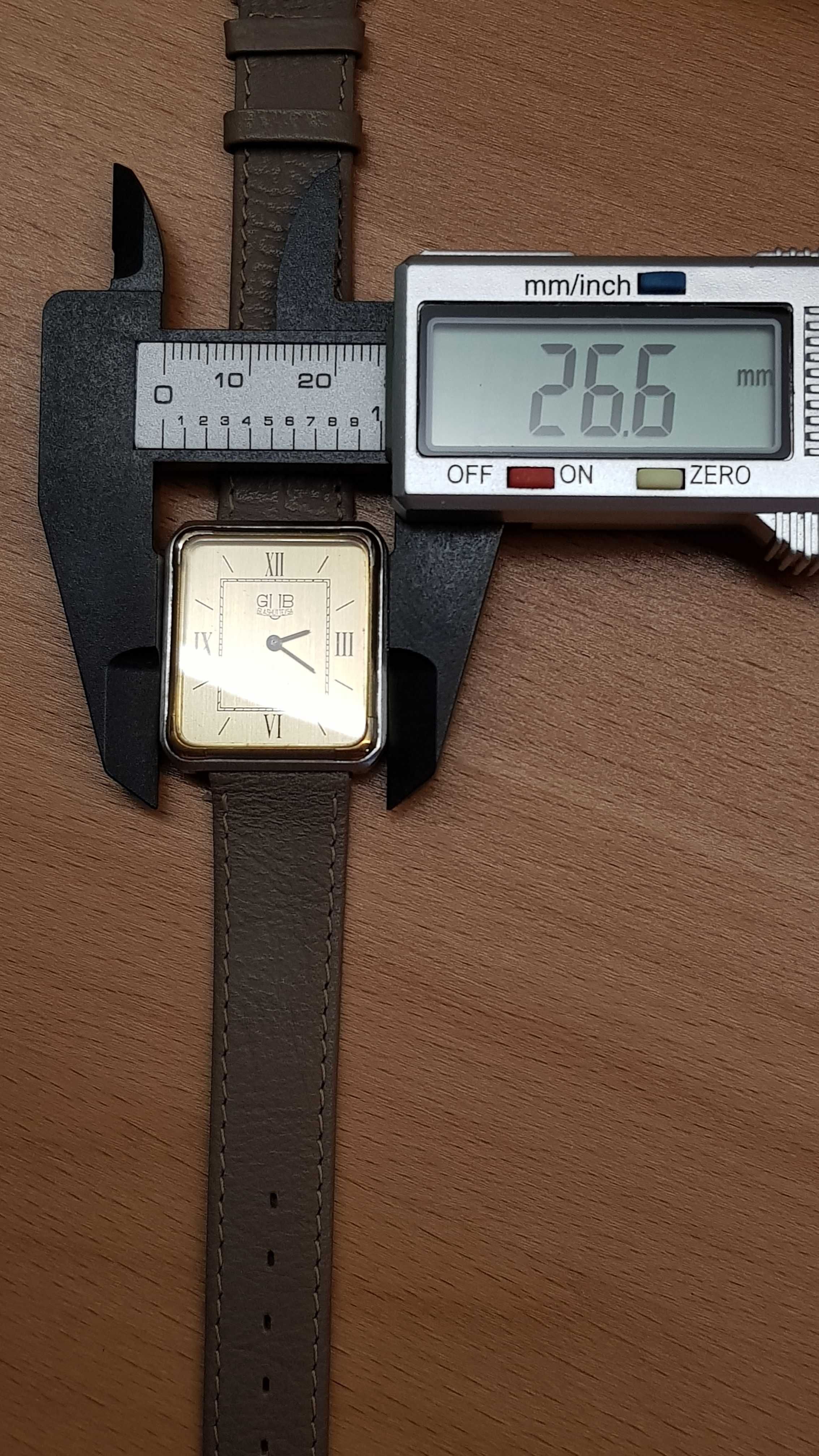 Rzadki niemiecki zegarek *GUB Glashütte *quartz