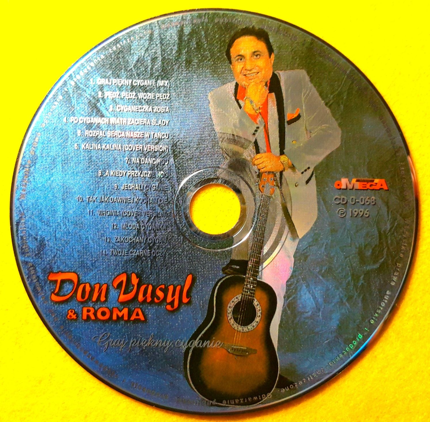 Don Vasyl & Roma – Graj Piękny Cyganie (CD, 1996)