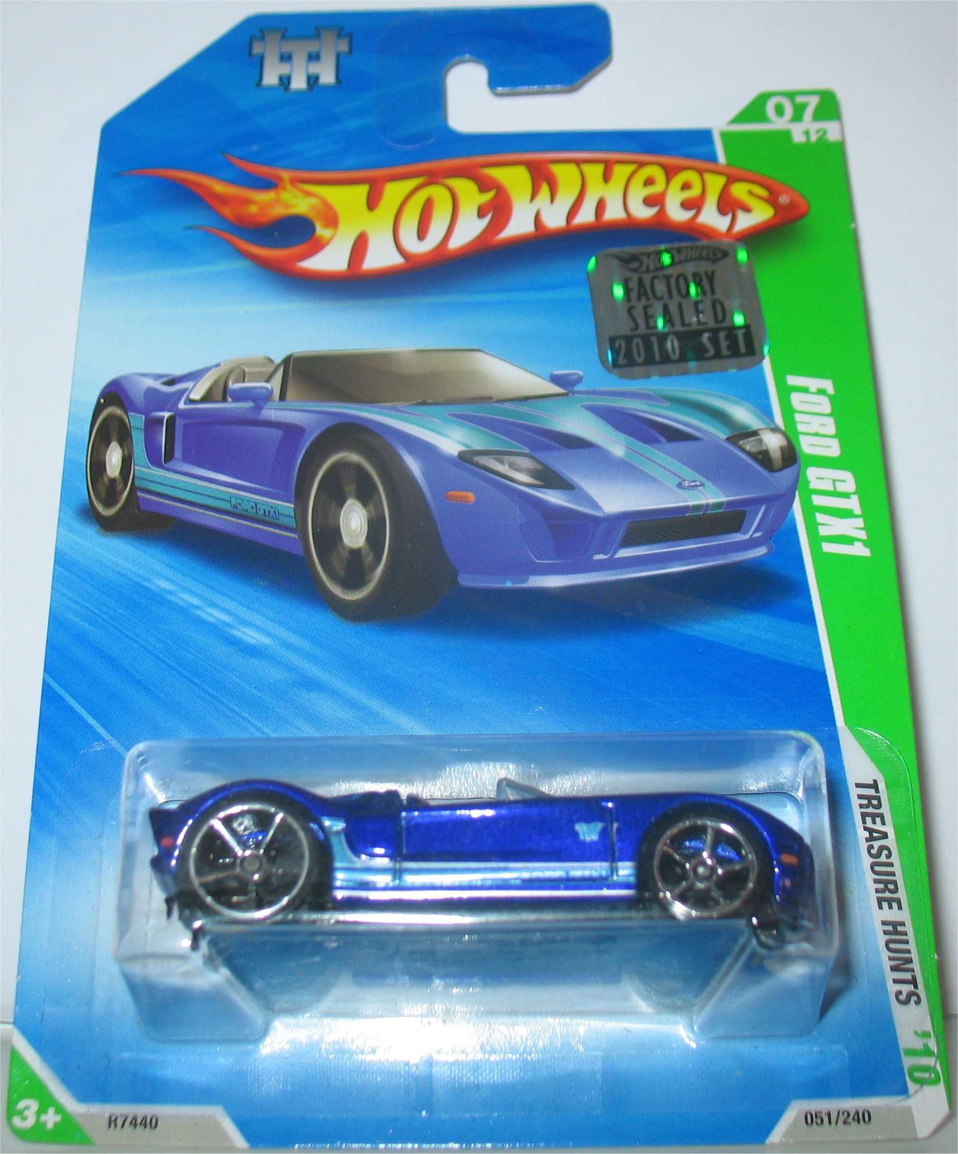 Hot Wheels - Ford GTX1 - Treasure Hunt - Factory Sealed (2010)