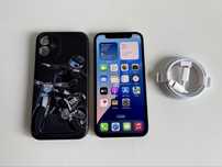Iphone 12 mini 128GB Black, bateria 100%, Face ID działa