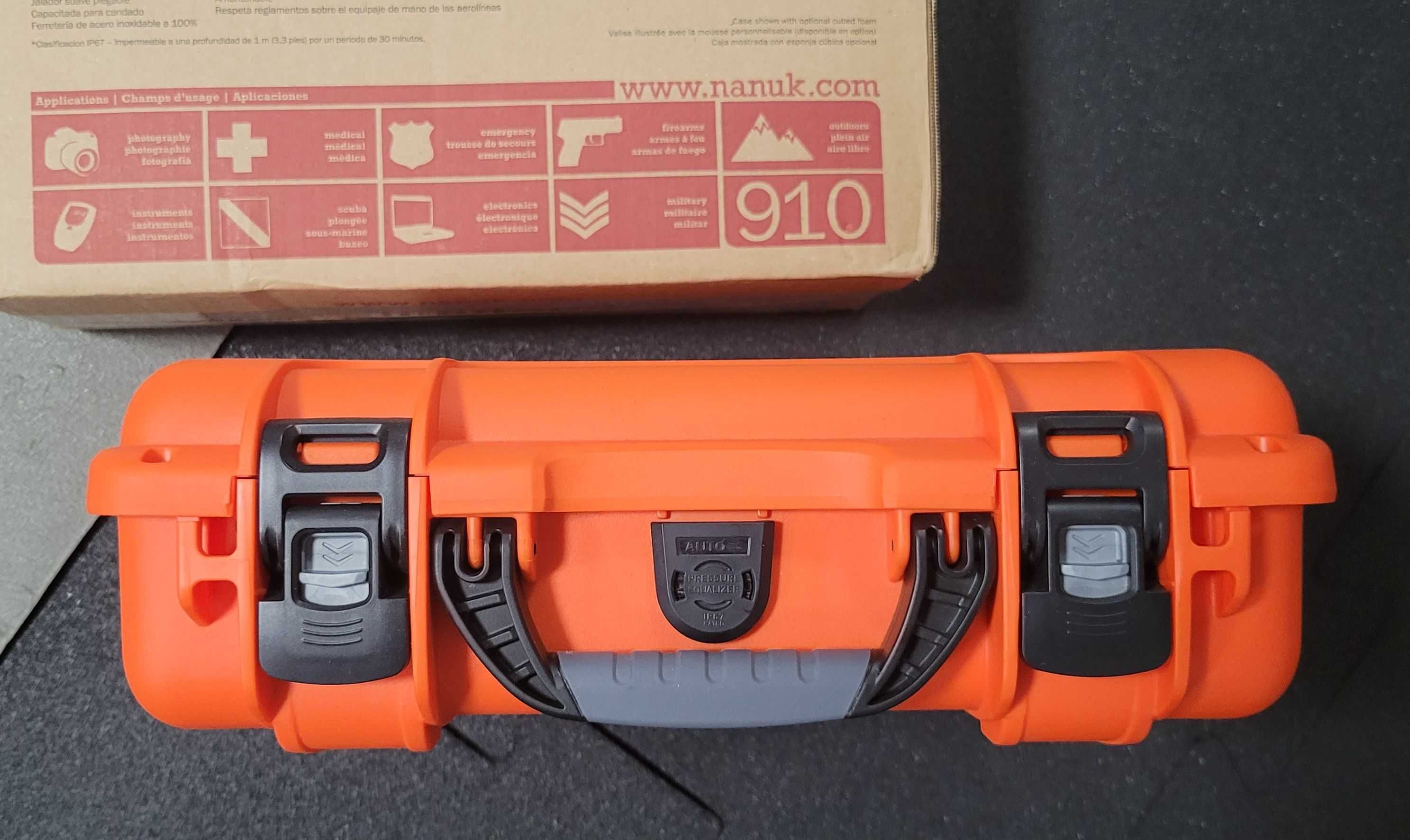 Nanuk 910 walizka / futerał hard case