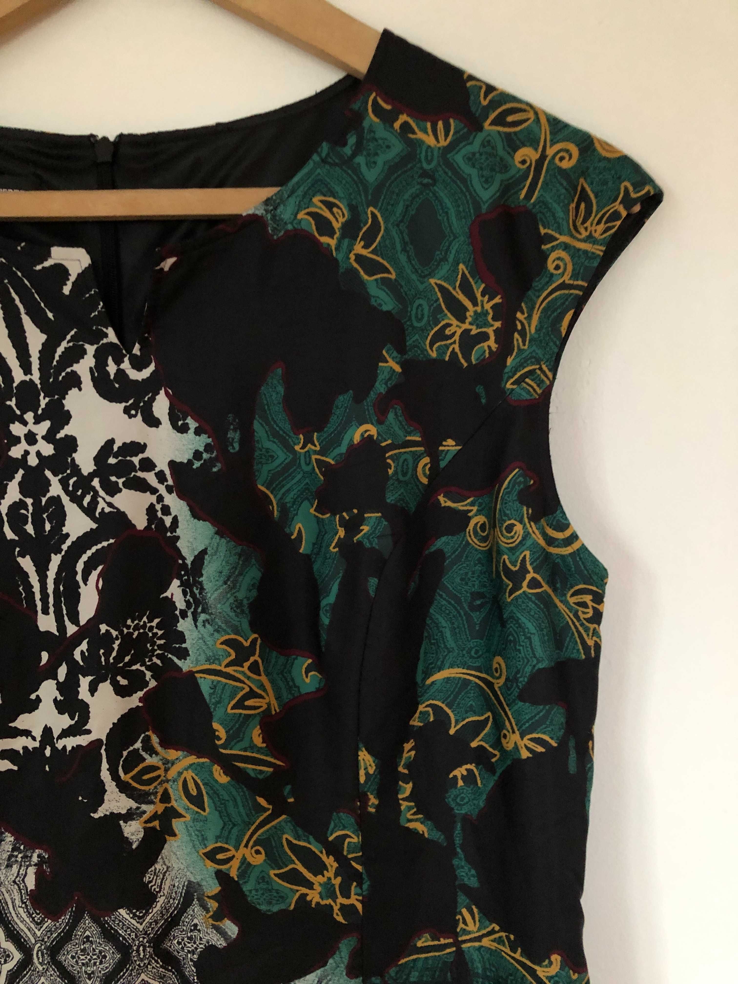 Sukienka Gerry Weber wzorzysta zwiewna delikatna L