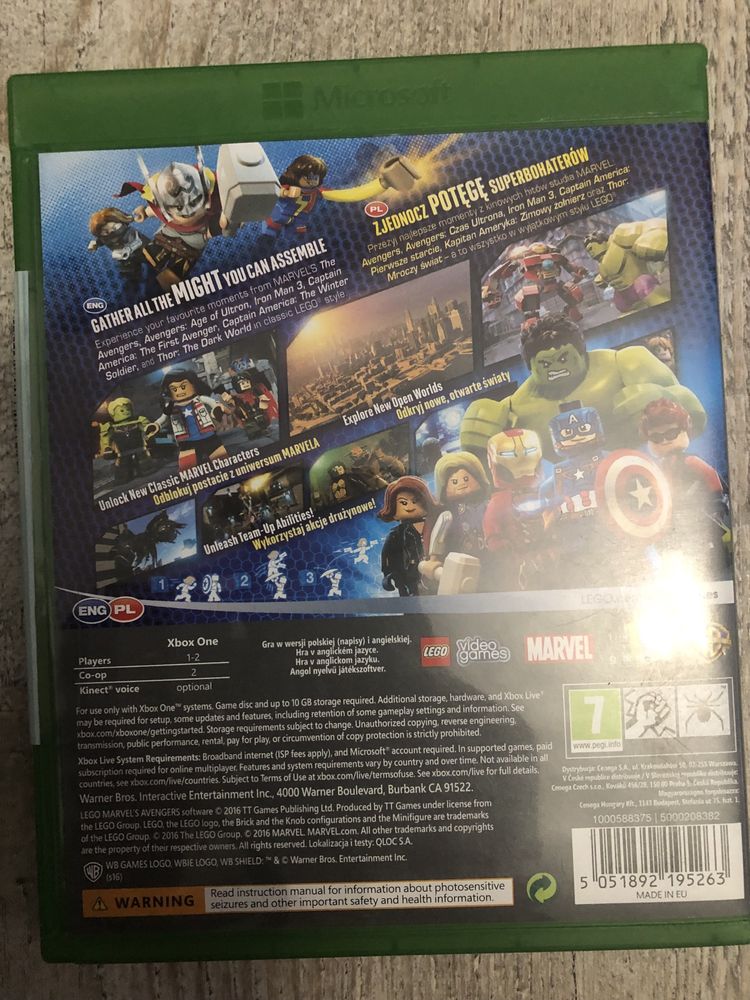 Gra Lego Avangers XBOX ONE