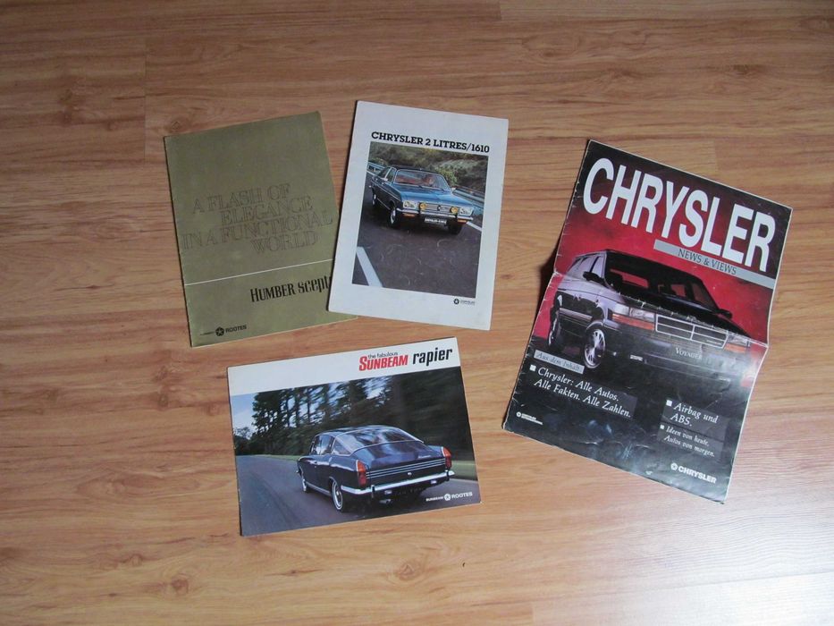 Prospekty Katalogi CHRYSLER Lata 60/80