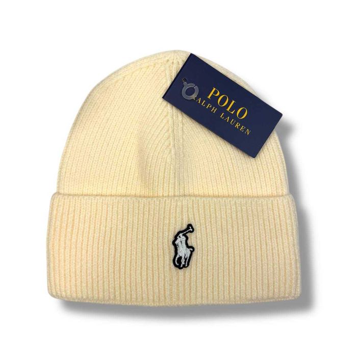 Шапка Polo Ralph Lauren , Шапка Поло чорна, сіра, бежева