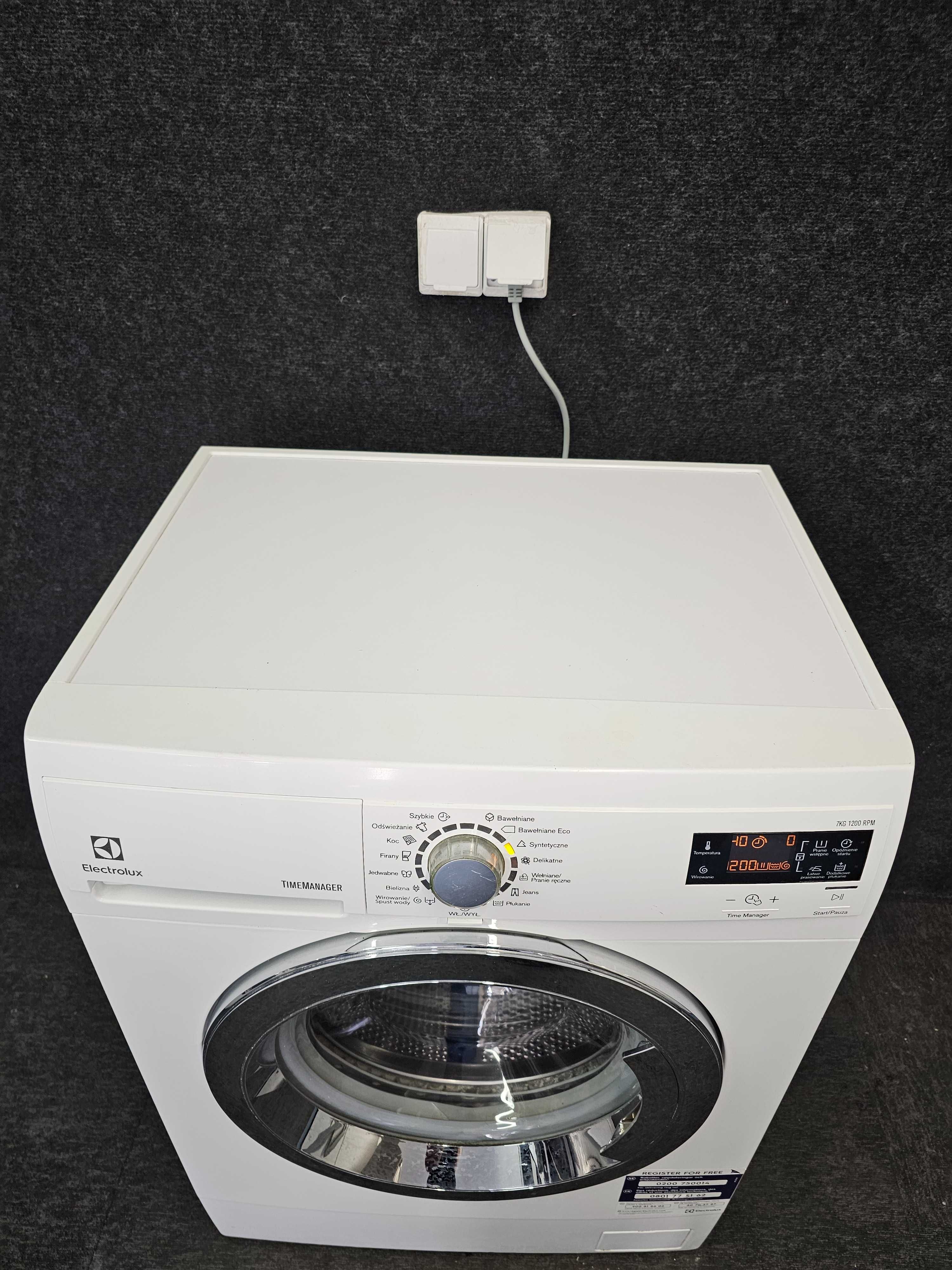 Doinwestowana pralka Electrolux 7kg /1200obr / A++ Transport/Gwarancja