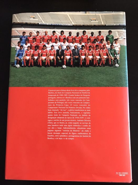 Livro Benfica - o voo da aguia