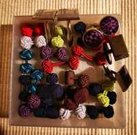 Botões de punho, vários cores