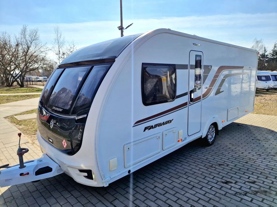 SWIFT Fairway 580  4os, Dwie Sypialnie, Ogromna łazienka, Solar, ogrzewanie Alde