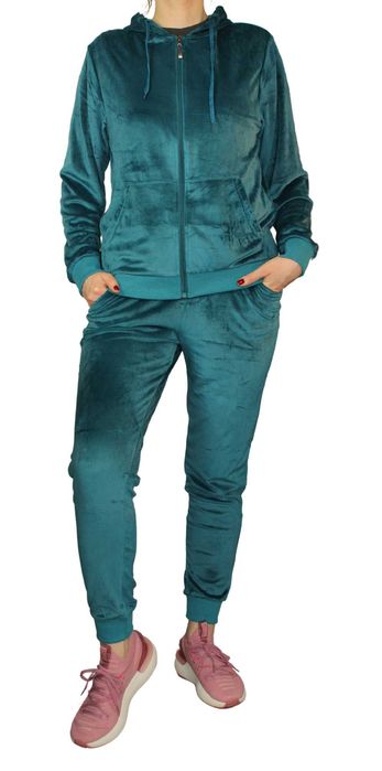 Komple dresowy welurowy damski M - 3XL