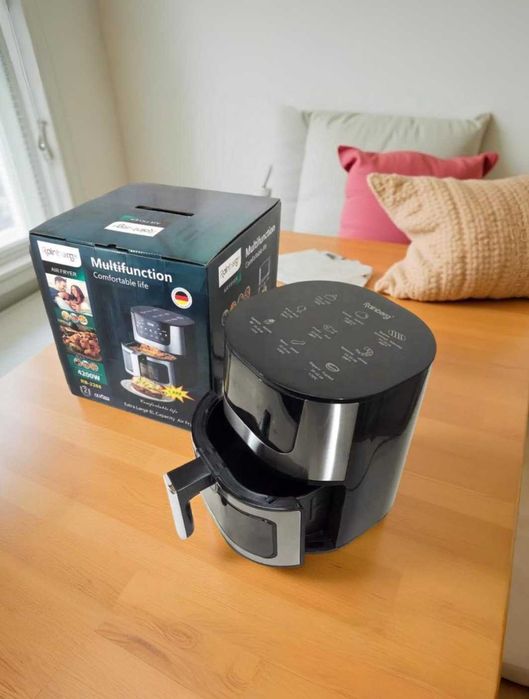 Аерофритюрниця на 8 літрів готує без масла з сенсорним управлінням