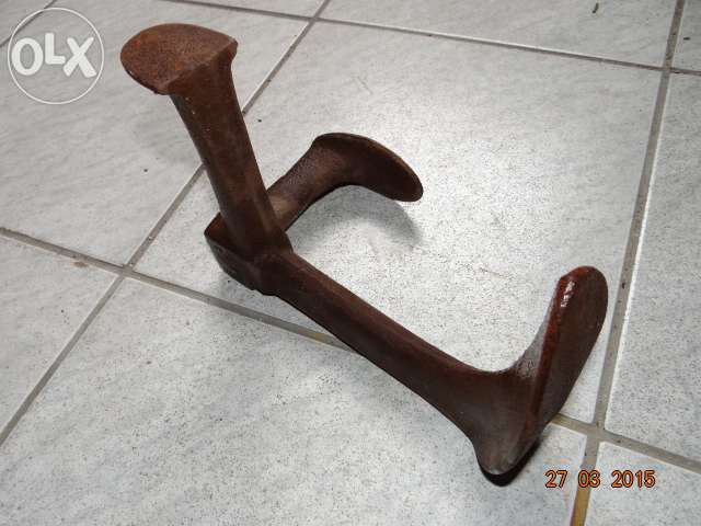 Zabytkowe ponad 80 letnie kopyto żelazne-szewskie stan b.dobry