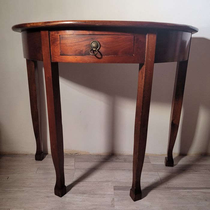 Konsola ludwikowska z szufladą