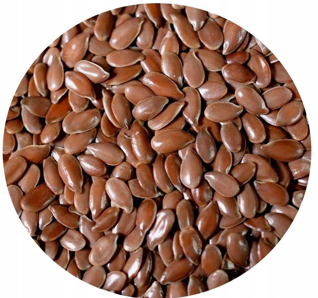 Siemię lniane czyste ziarno 3 kg