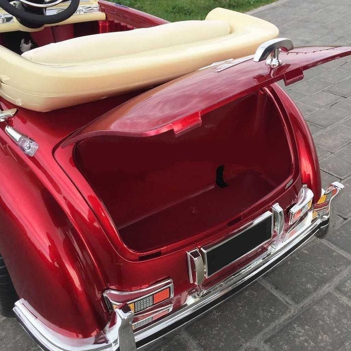 Samochód MERCEDES RETRO 1951 Auto AKUMULATOR Motor Elektryczny DZIECI