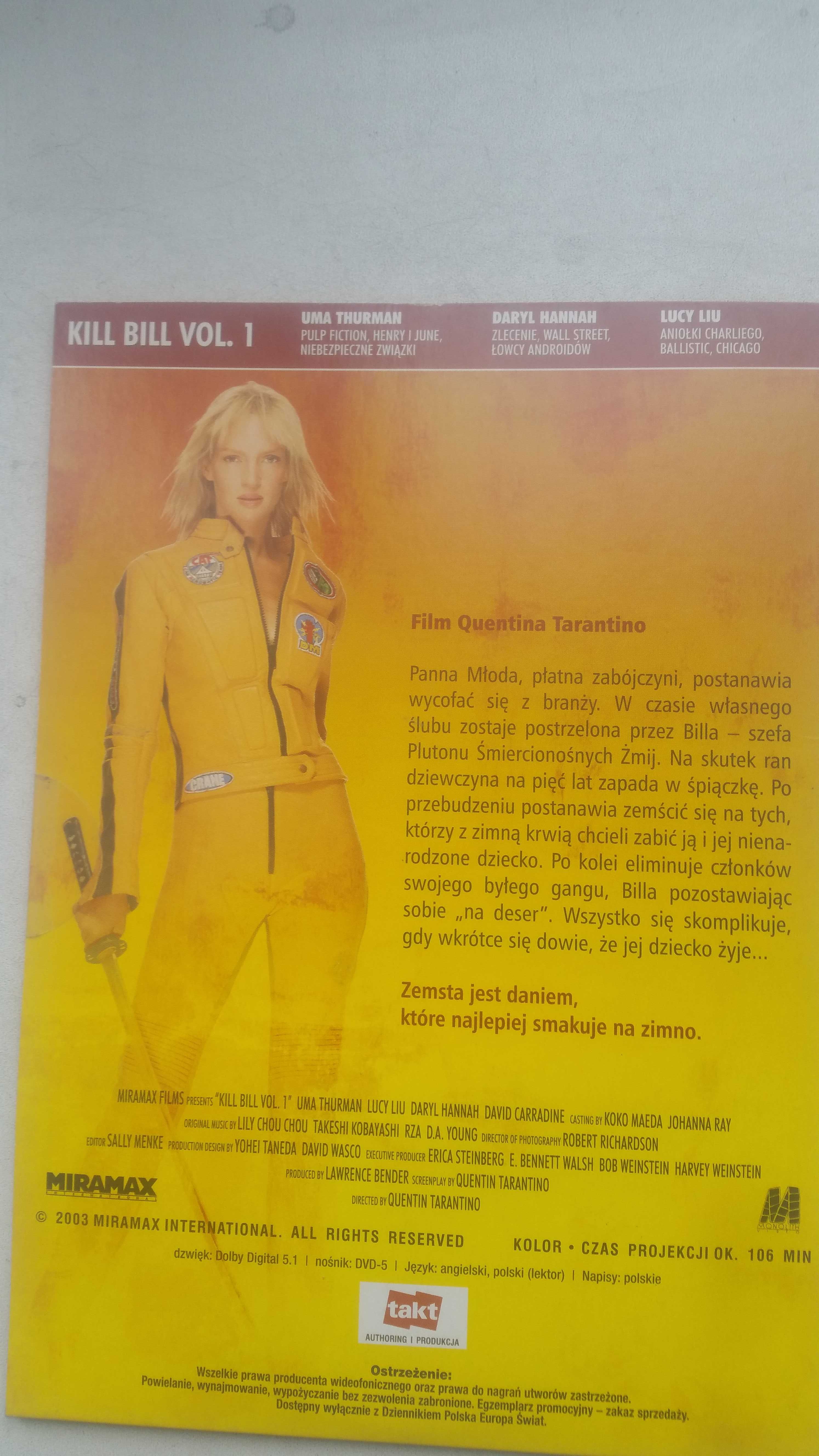 Film DVD Kill Bill vol.1