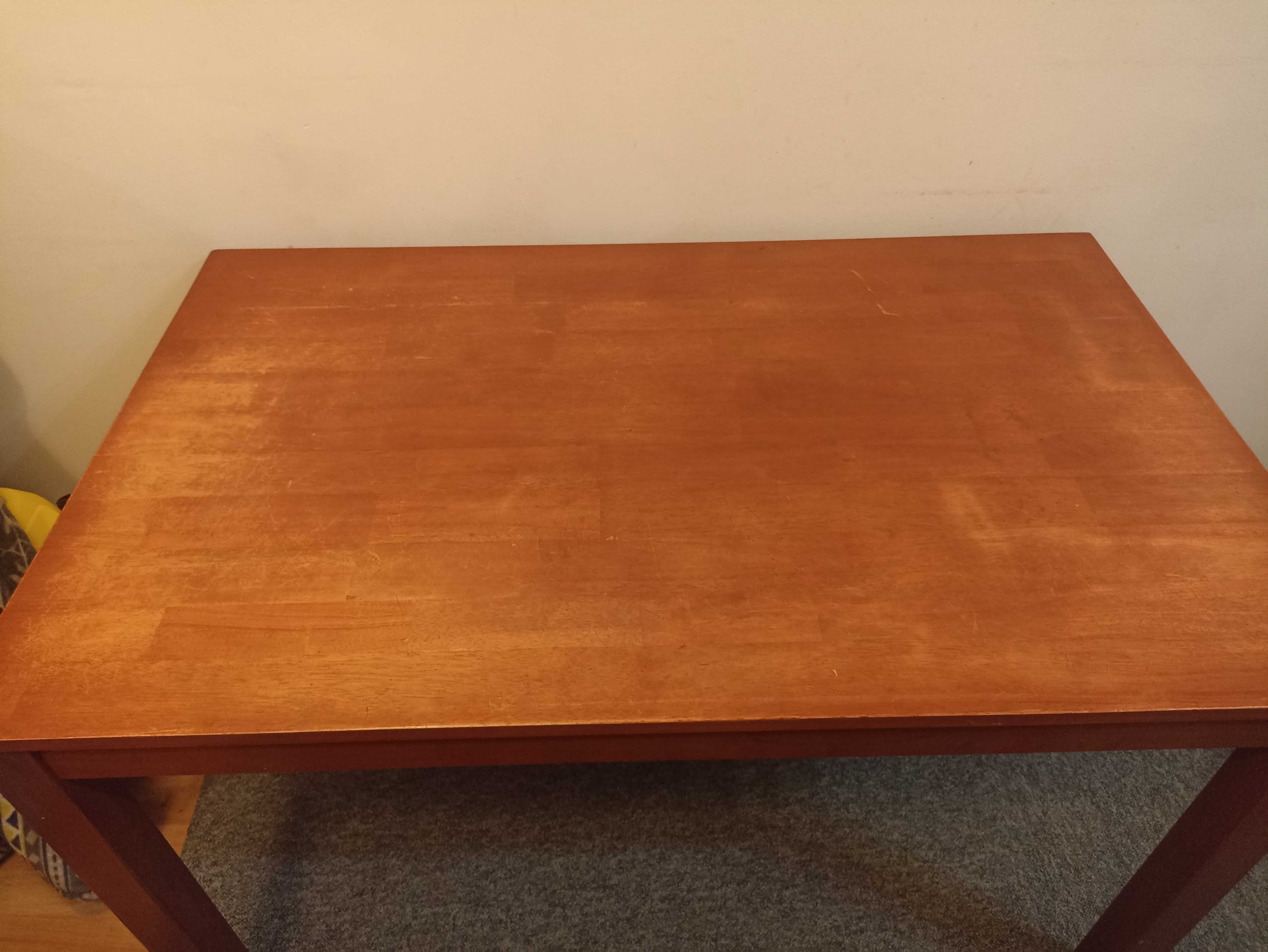 Stół drewniany 120/74 cm