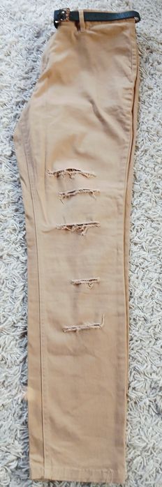 Spodnie BPC Rainbow 44 XXL miękkie z meszkiem elastanem przetarcia pas