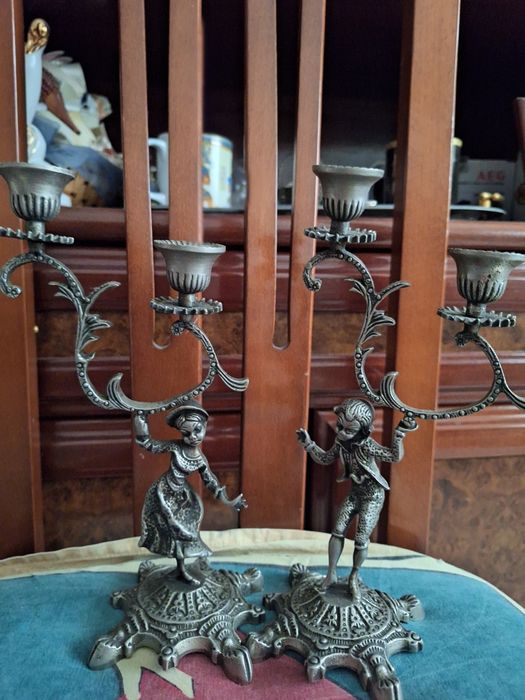 Conjunto de candelabros