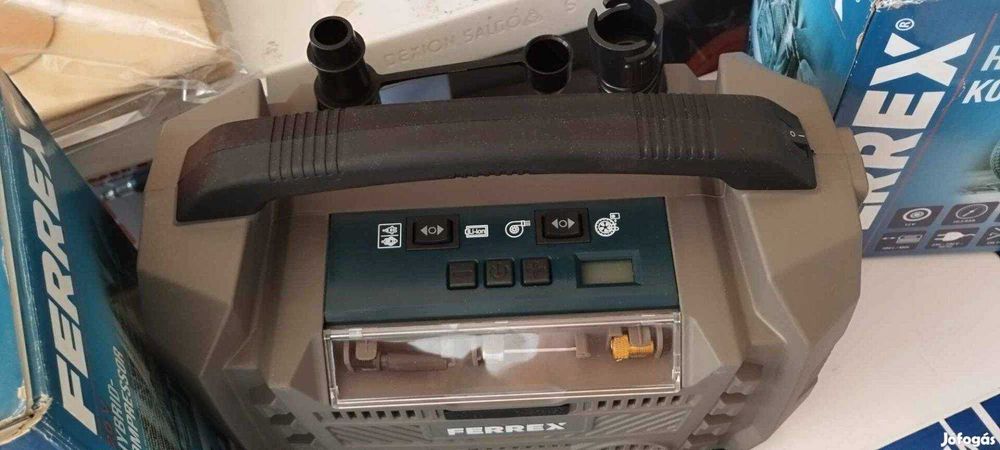 Компресор FERREX F-CAC380 автонасос автомобільний компресор