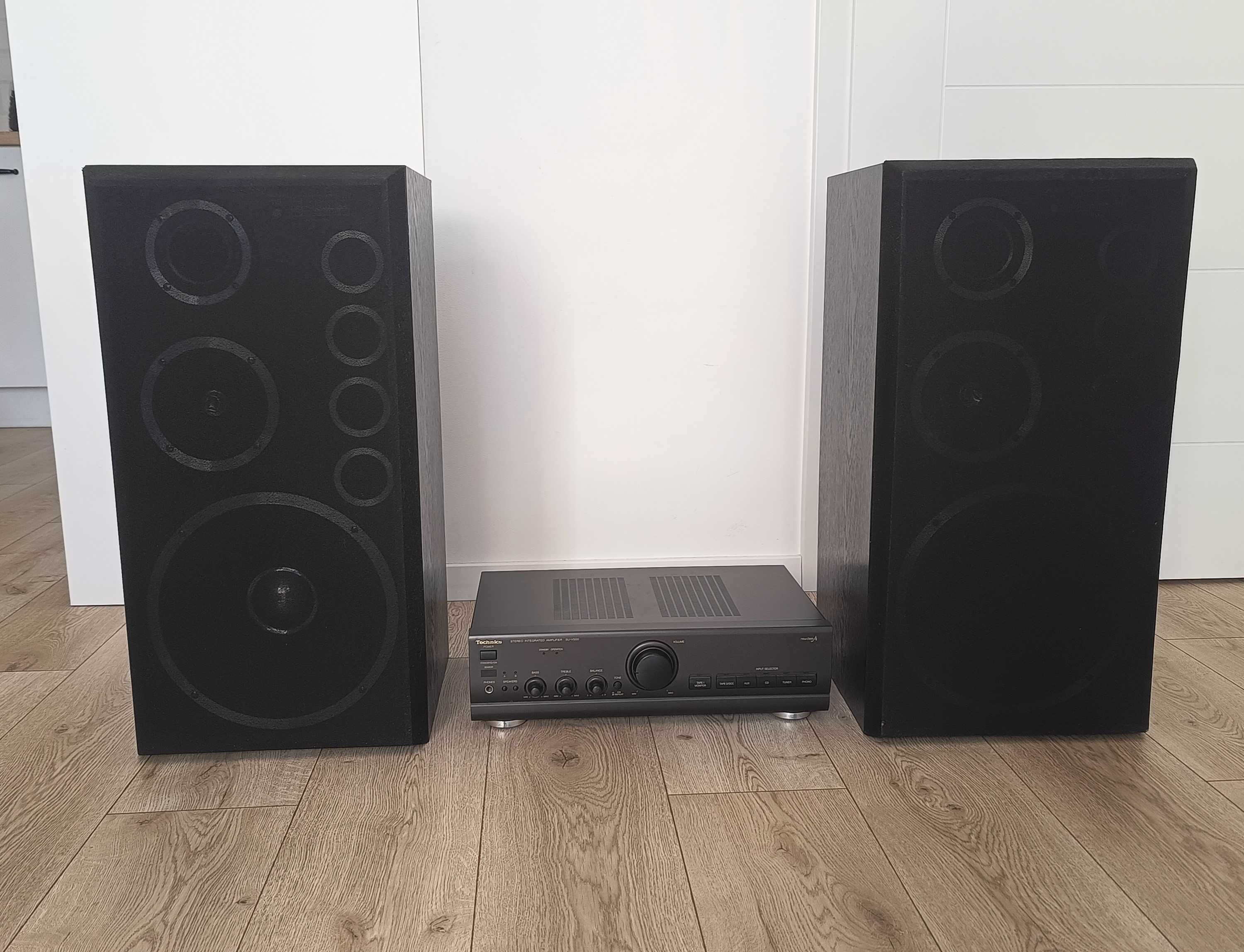 2 Głośniki Tonsil ALTUS 110 i wzmacniacz Technics SU-V500 - SPRAWNE