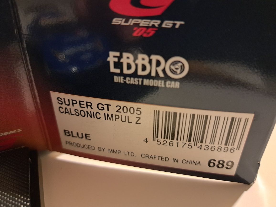 Nissan Super GT IMPUL Z 2005 1:43 EBBRO