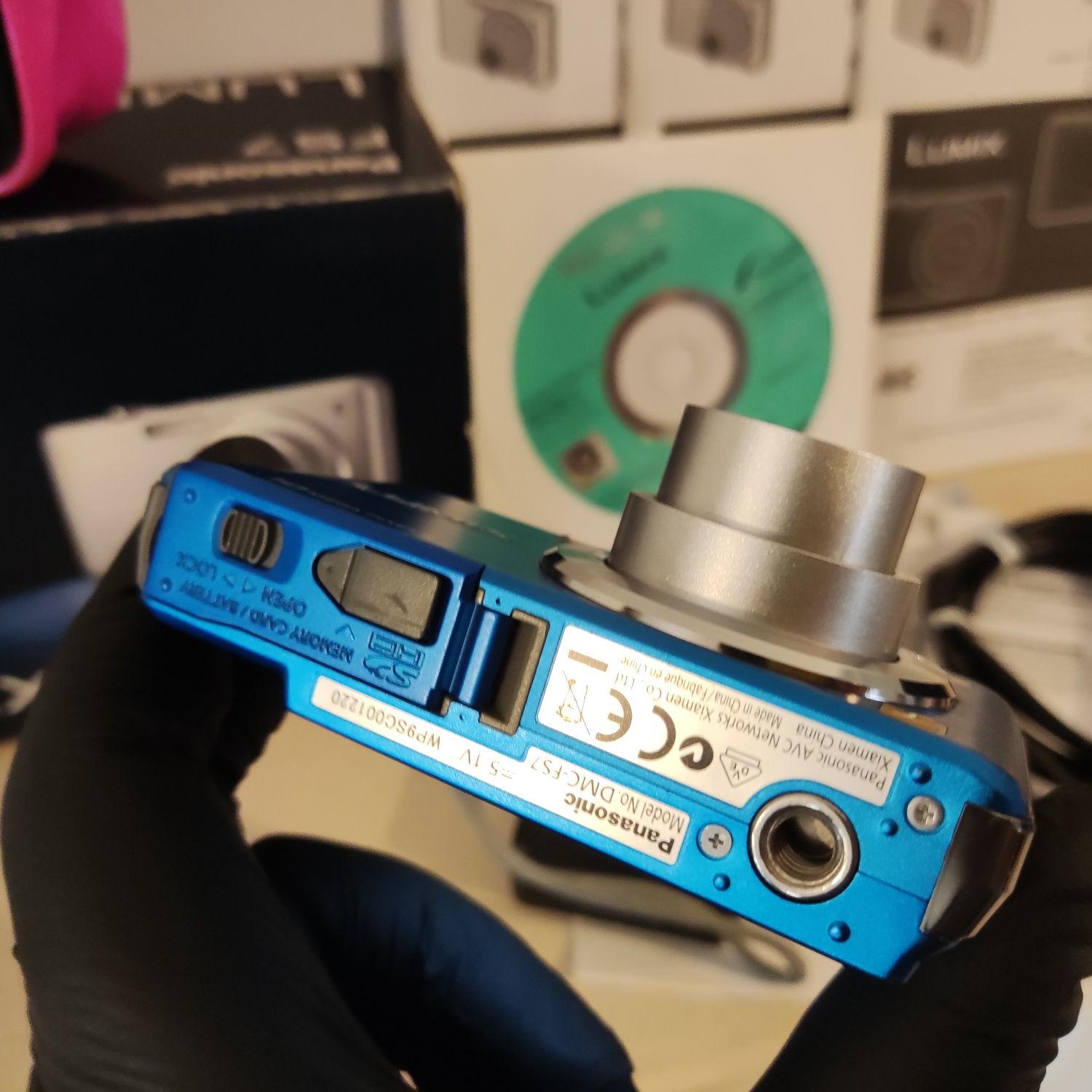 Lumix Panasonic DMC-SZ1 (Blue) - máquina fotográfica digital (digicam)