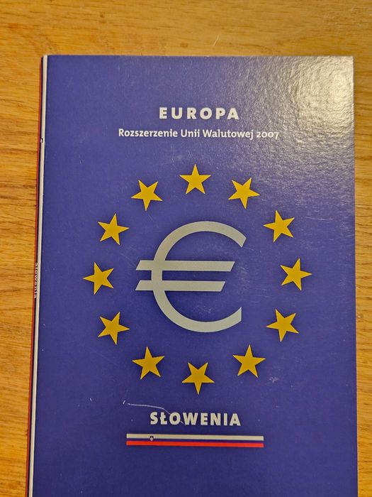 Oficjalny słoweński zestaw startowy monet euro