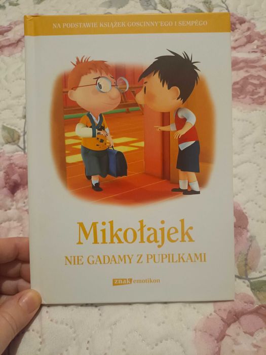 Książka książeczka Przygody Mikołajka Mikołajek nie gadamy z pupilkami