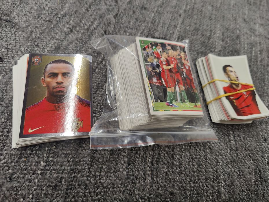 Cromos futebol fome de vencer
