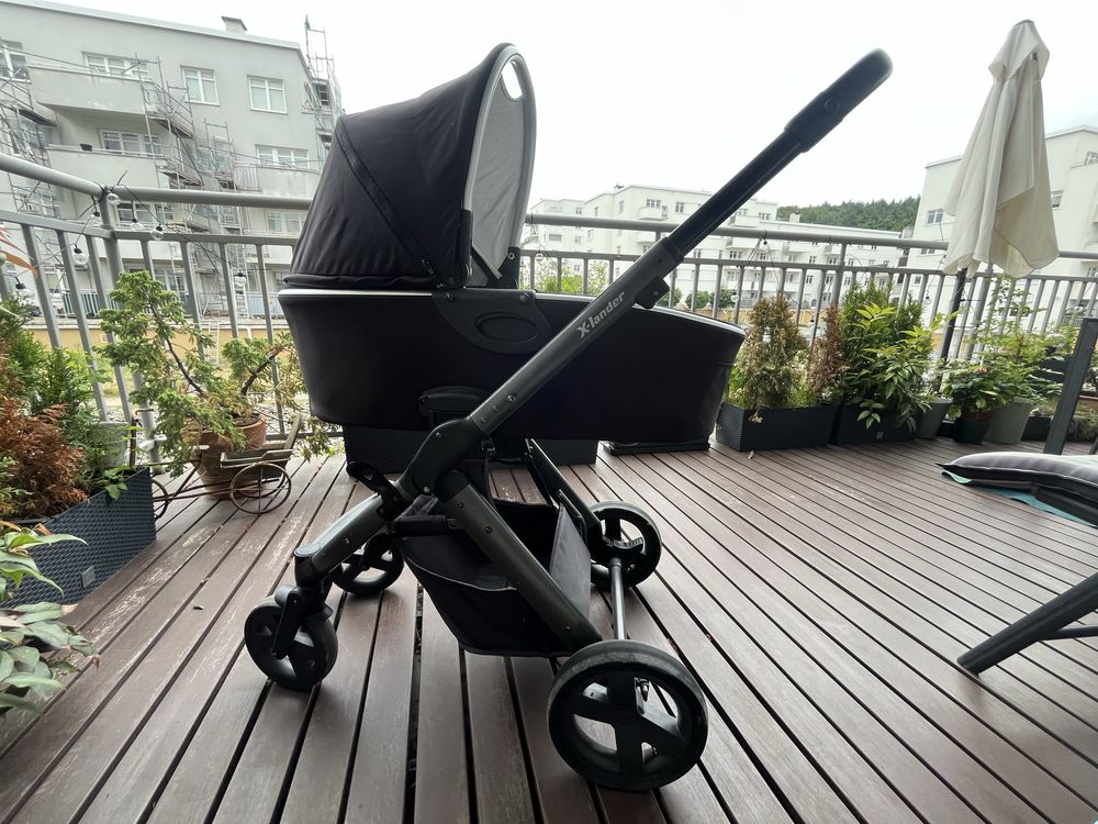 Wózek dziecięcy X-Lander 2w1 – gondola x-pram i spacerówka x-pulse