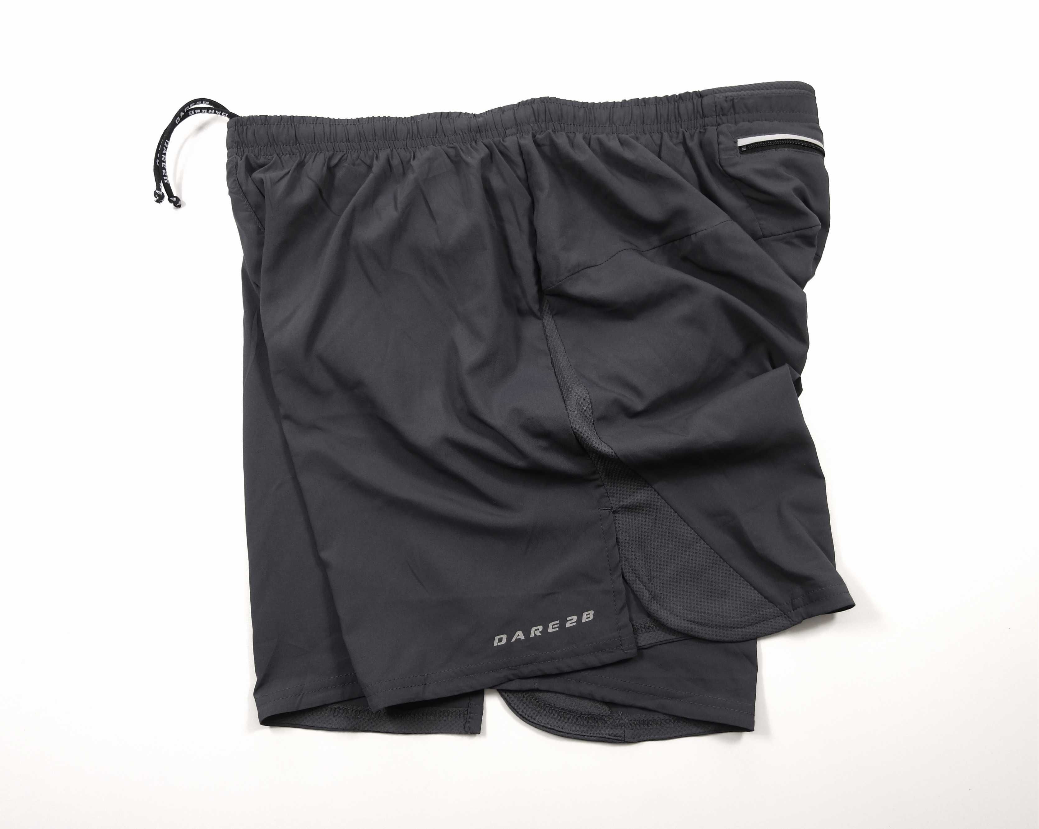 Dare2b nowe męskie spodenki sportowe do biegania ultra lekkie XL