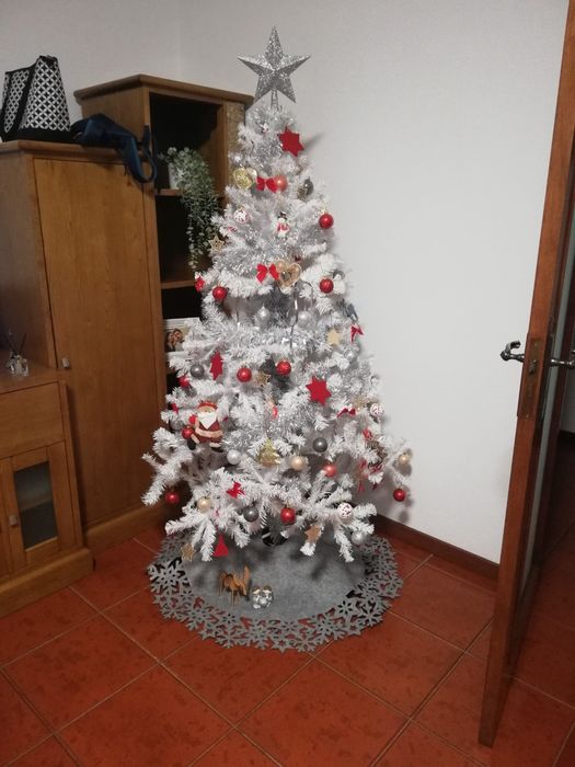 Árvore de Natal 180 cm branca