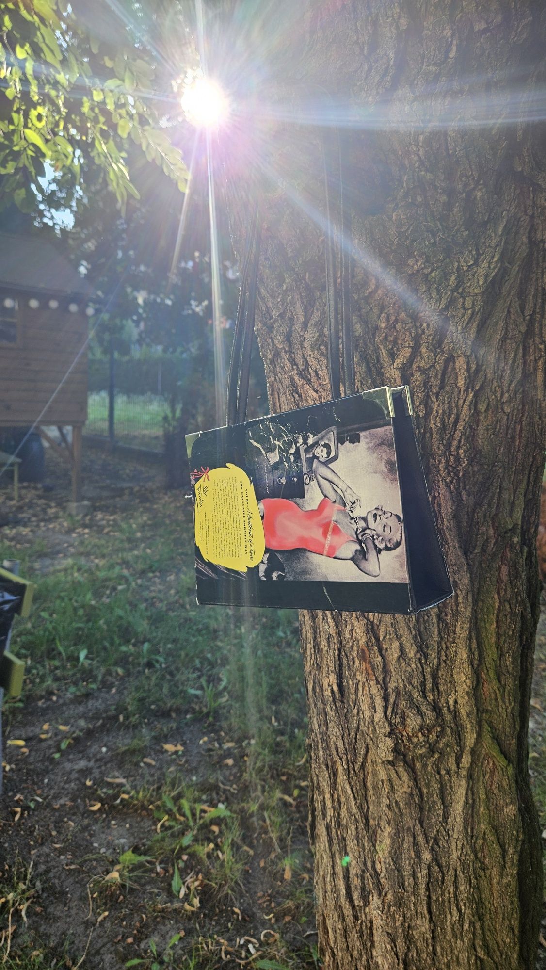 Torebka w kształcie książki vintage. Unikatowa.