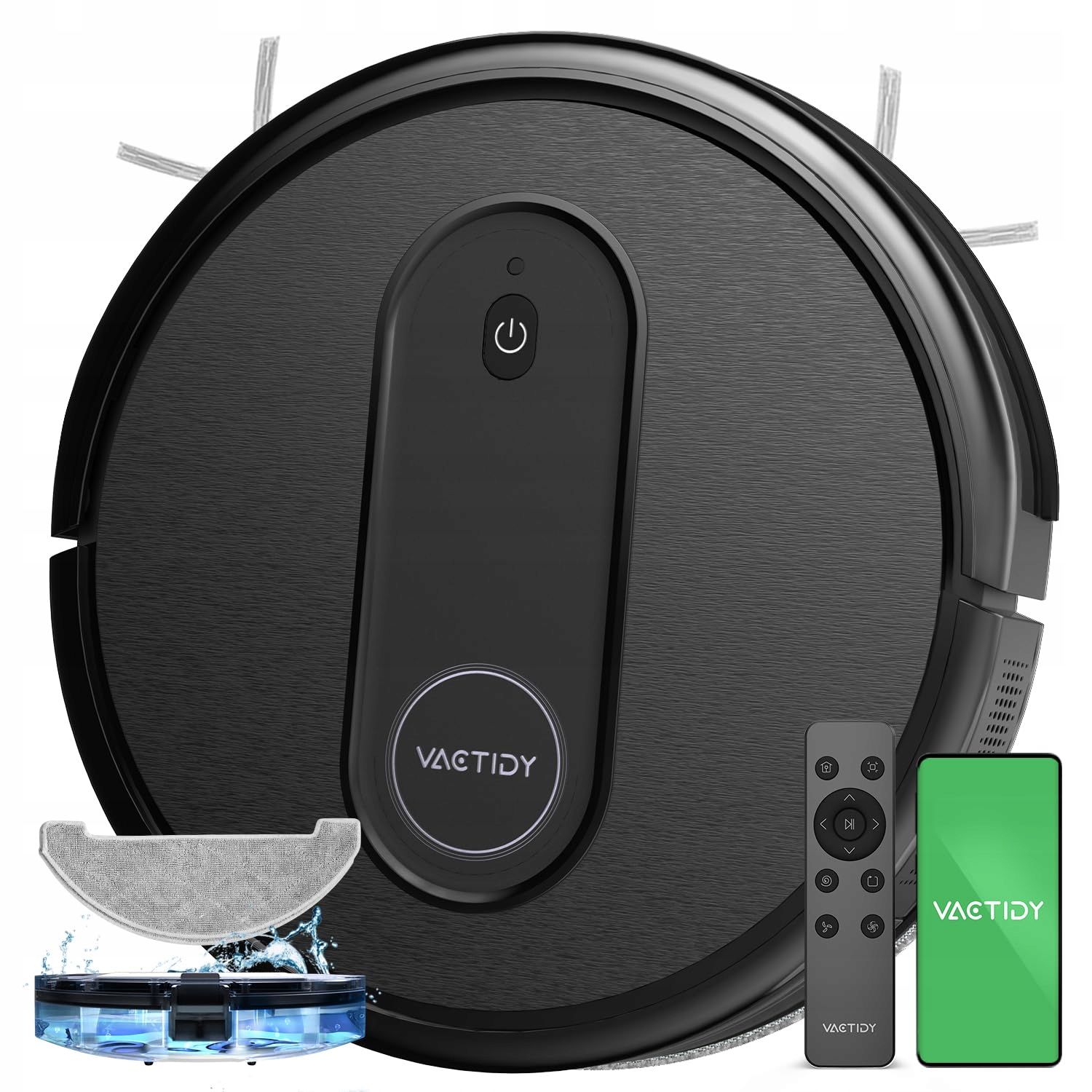 Robot sprzątający Vactidy T7 z mopem 2800Pa Alexa App Siri 120min