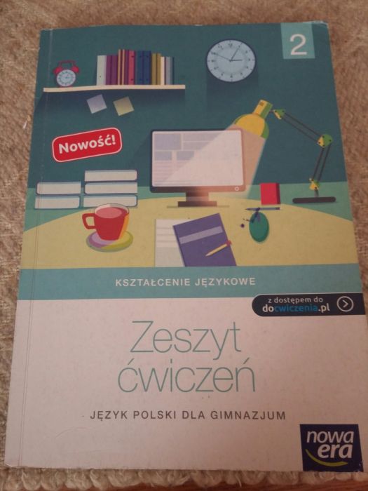 Zeszyt ćwiczeń język polski dla gimnazjum 2, kształcenie językowe