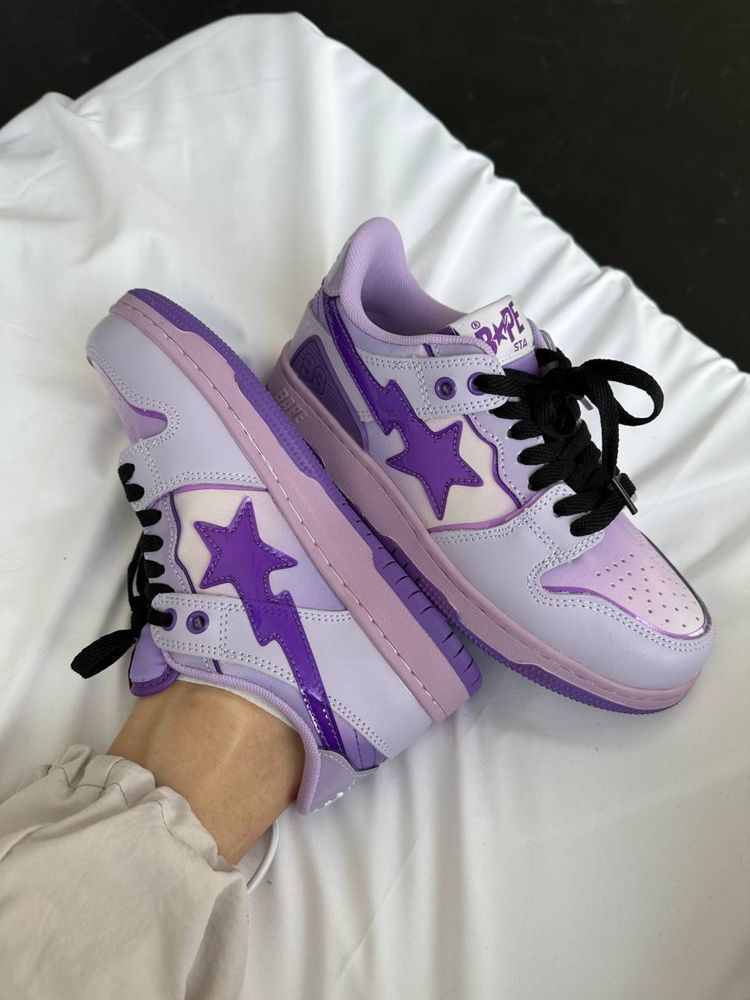 Buty A Bathing Ape Bape STA Sk8 Purple 36-42 damskie trampki