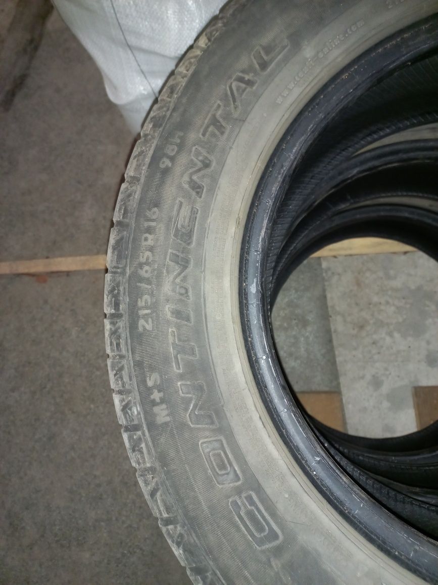 Летние шины CONTINENTAL 215/65/R16. Покрышки 215/65 R16