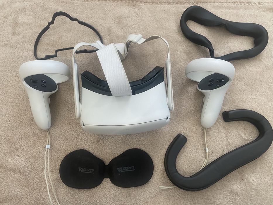Oculus Meta Quest 2 128GB + Dodatkowe nakładki VR Cover