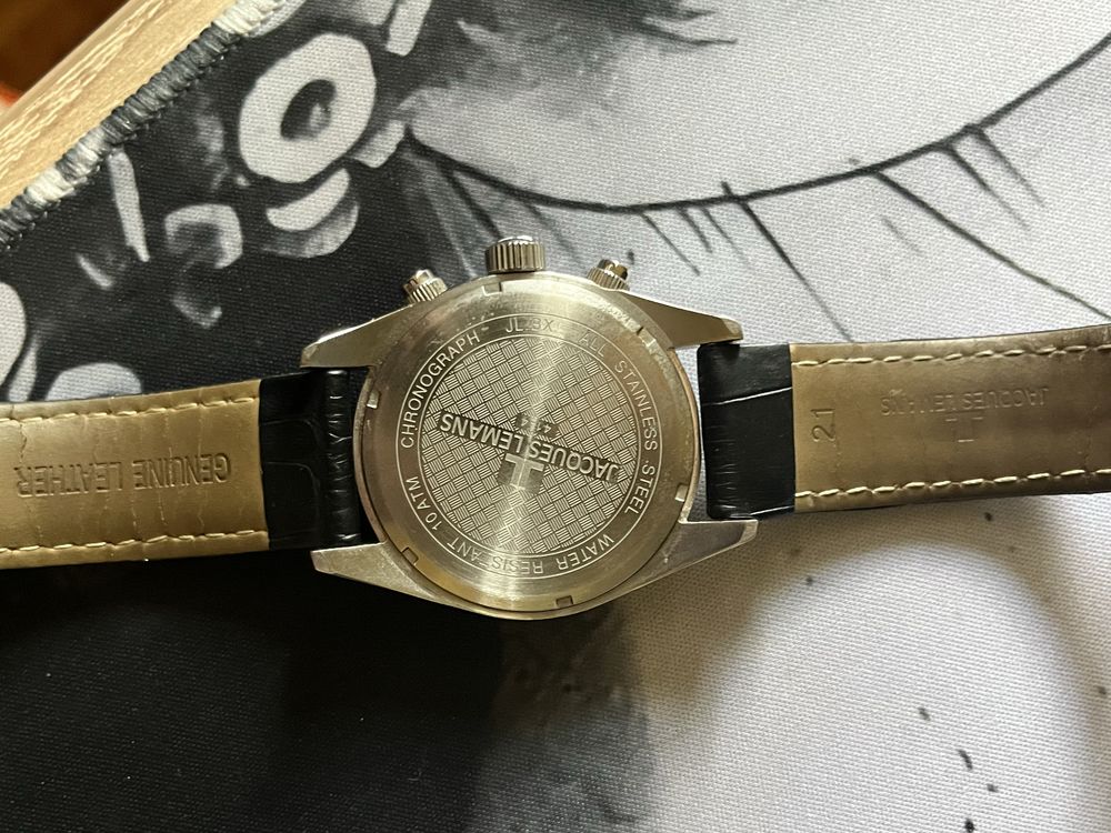 jacques lemans chronograph 41-4A
