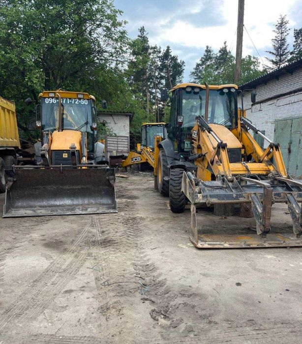 Послуги екскаватора JCB 3 CX, 4 CX, оренда самоскидів НИЗЬКА ЦІНА!