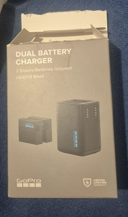 GoPro 13 Dual Battery Charger Ładowarka +2x akumulator bateria Enduro