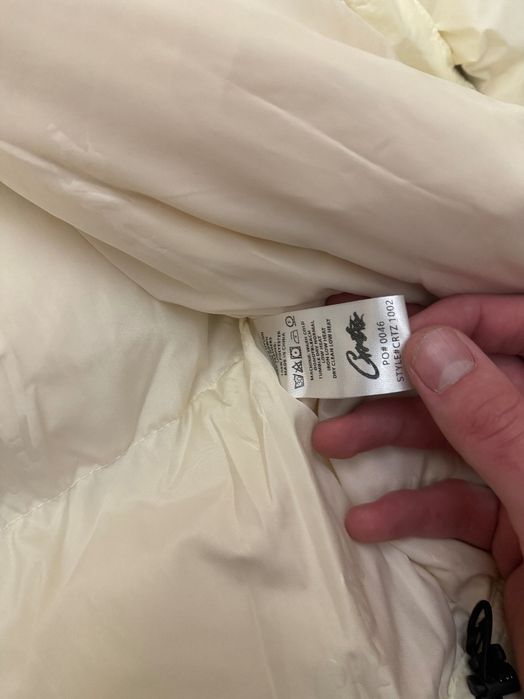 Пуховик Corteiz Bolo Puffer Jacket White