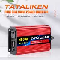 Інвертор / Перетворювач напруги (чистий синус)TATALIKEN 12V 4500W