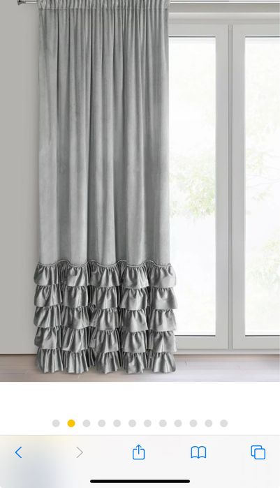 Zaslony glamour zaslony home&you zaslony z falbanka zaslony cyrkonie