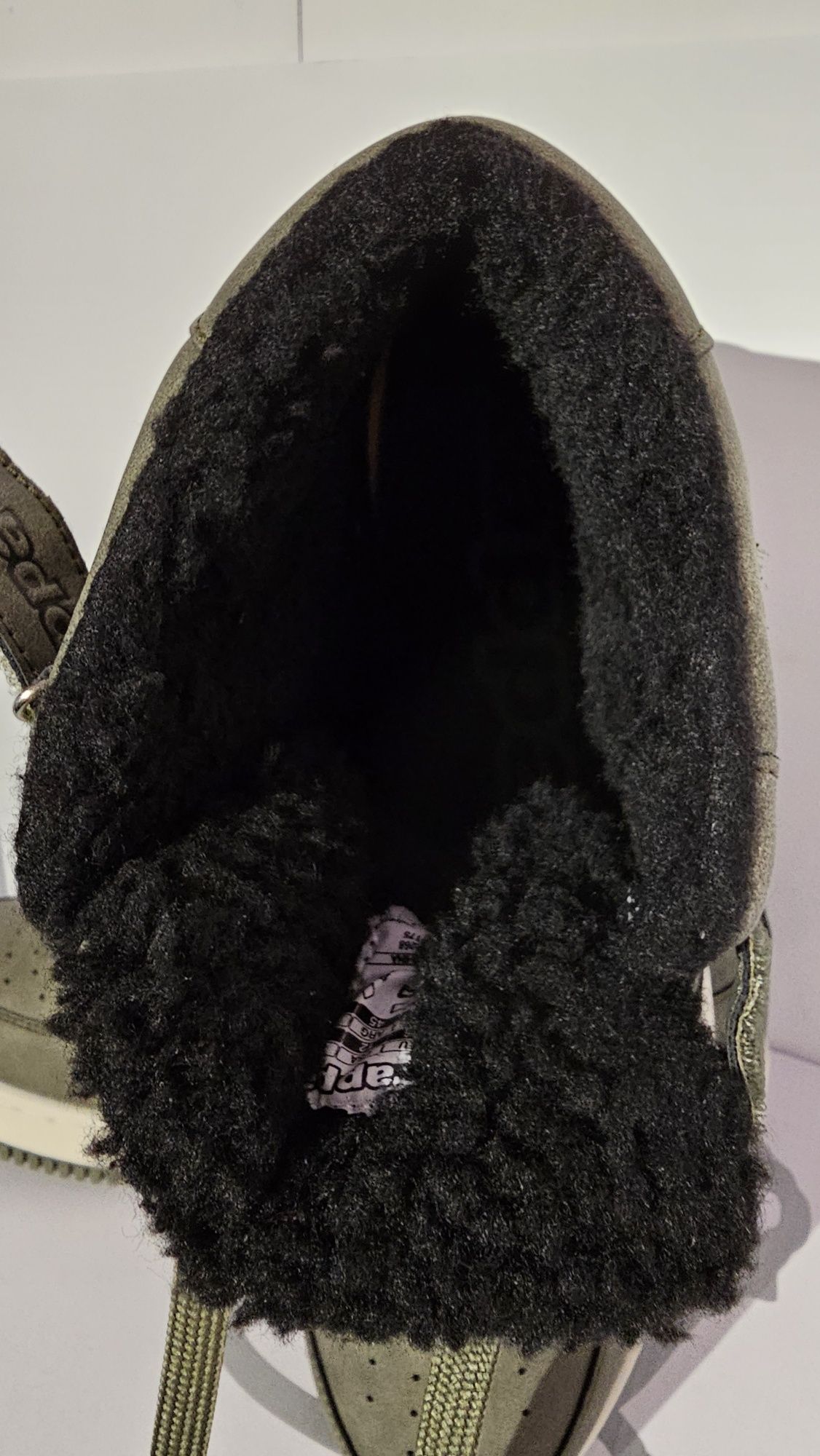 Buty męskie zimowe ocieplane Kappa modne rozmiar 46  wkładka 29.7 cm