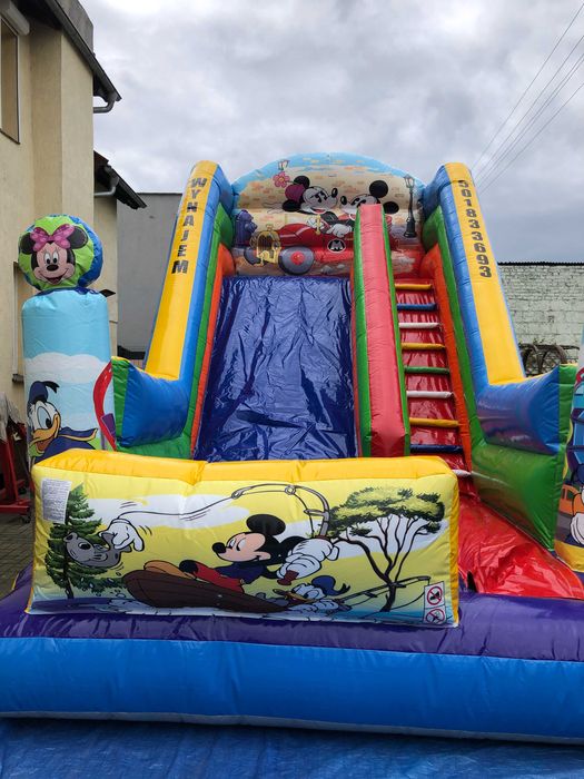 Dmuchńce zamki zjeżdżalnie wata cukrowa popcorn piana party