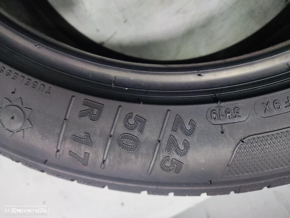 2 pneus semi novos 225-50r17 kleber - oferta dos portes 110 EUROS